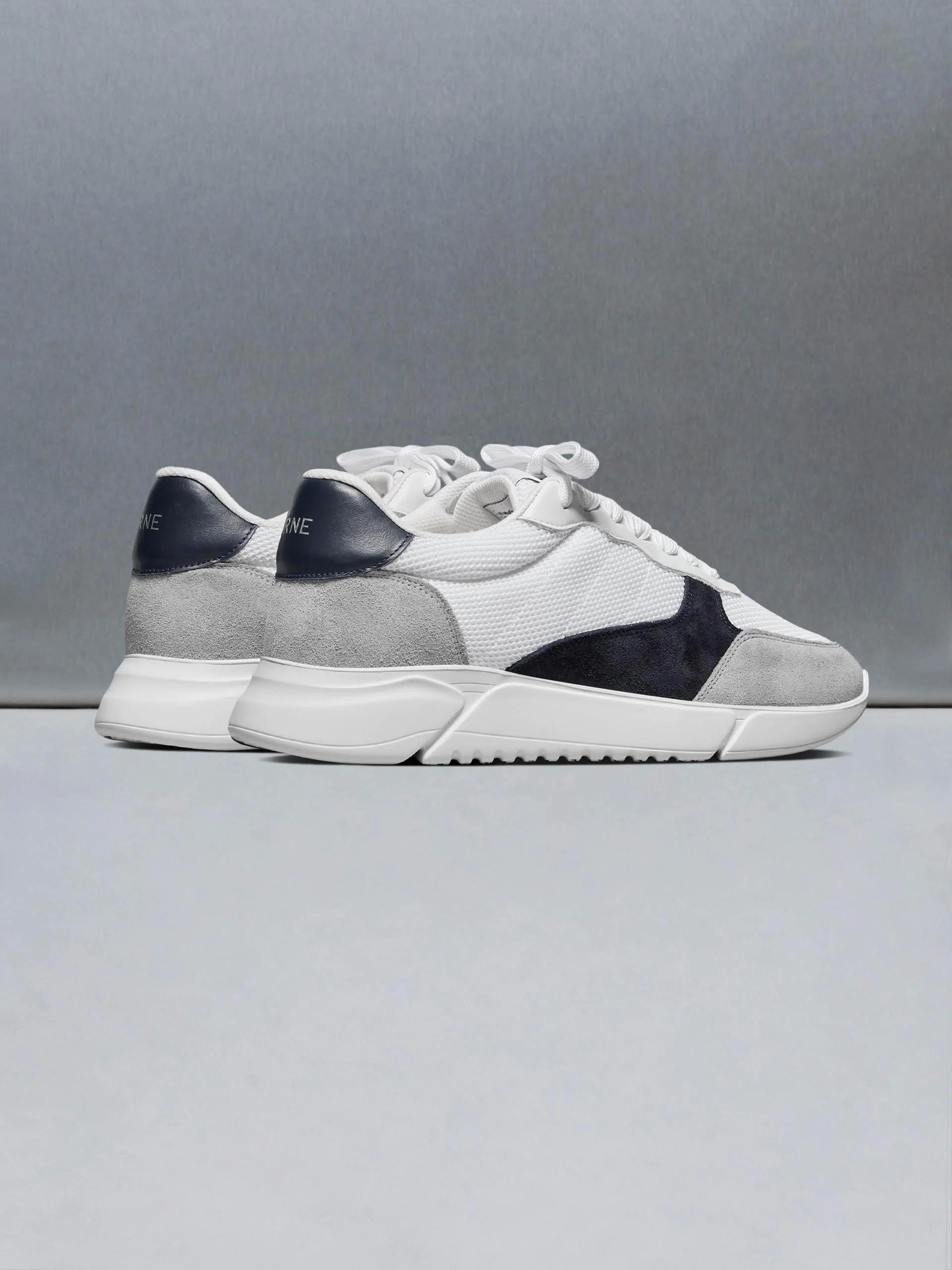 Active Runner in White Navy - Image 4