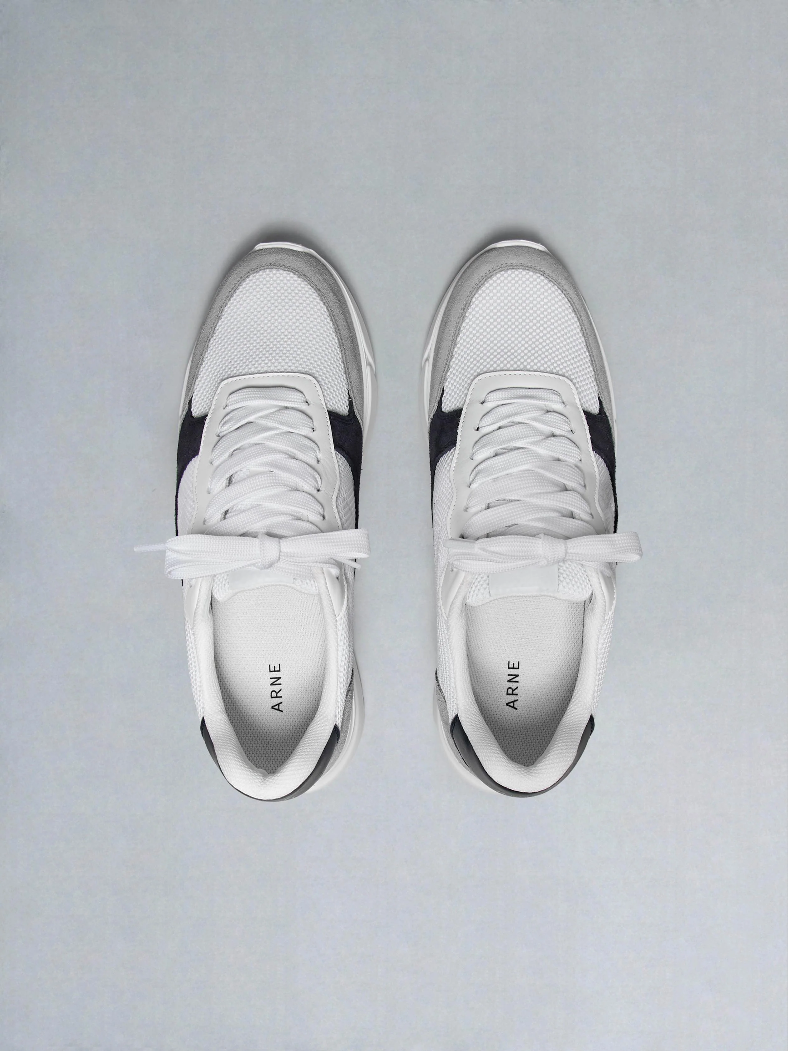 Active Runner in White Navy - Image 5