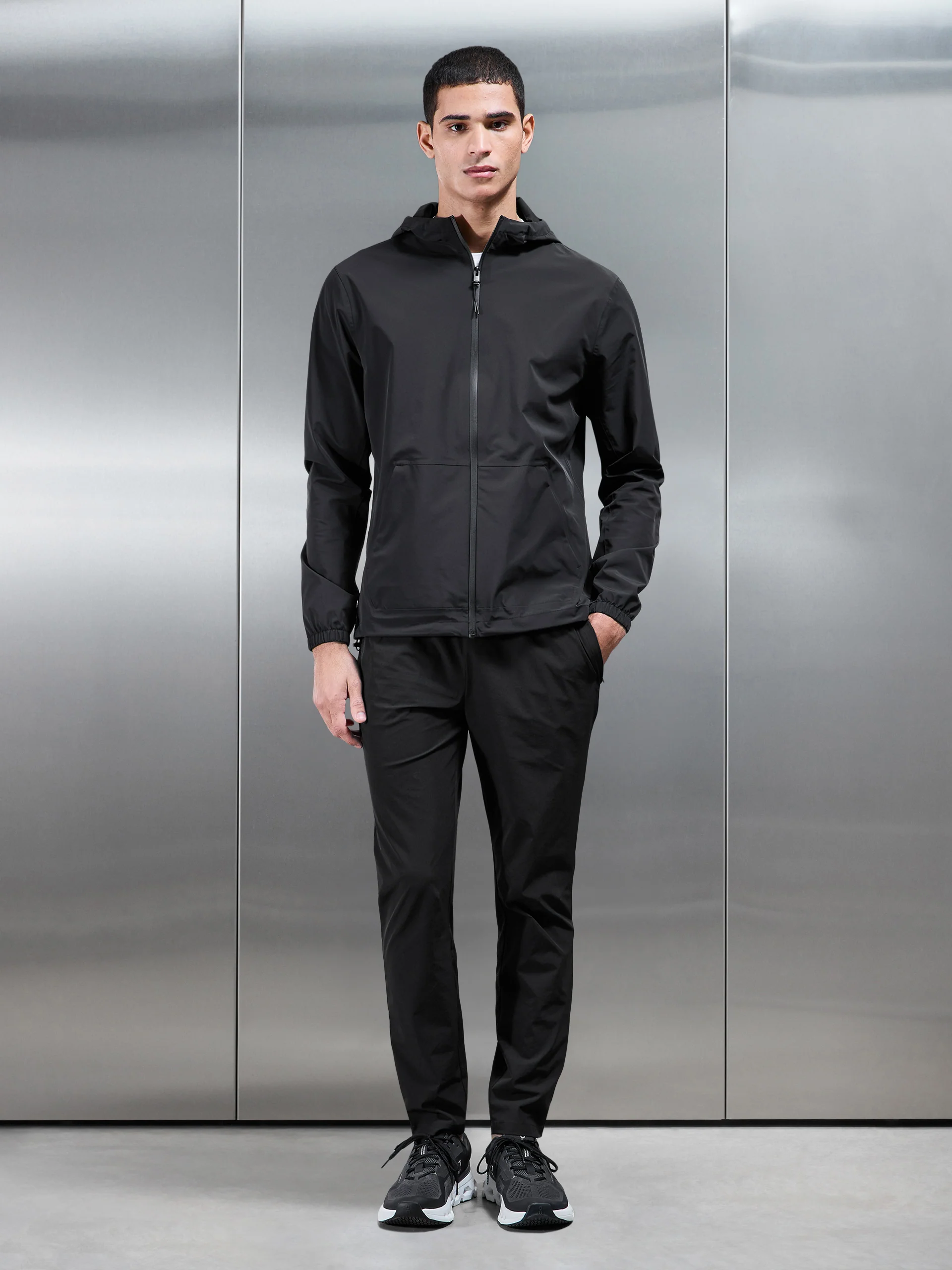 Element Waterproof Windbreaker in Black - Image 4