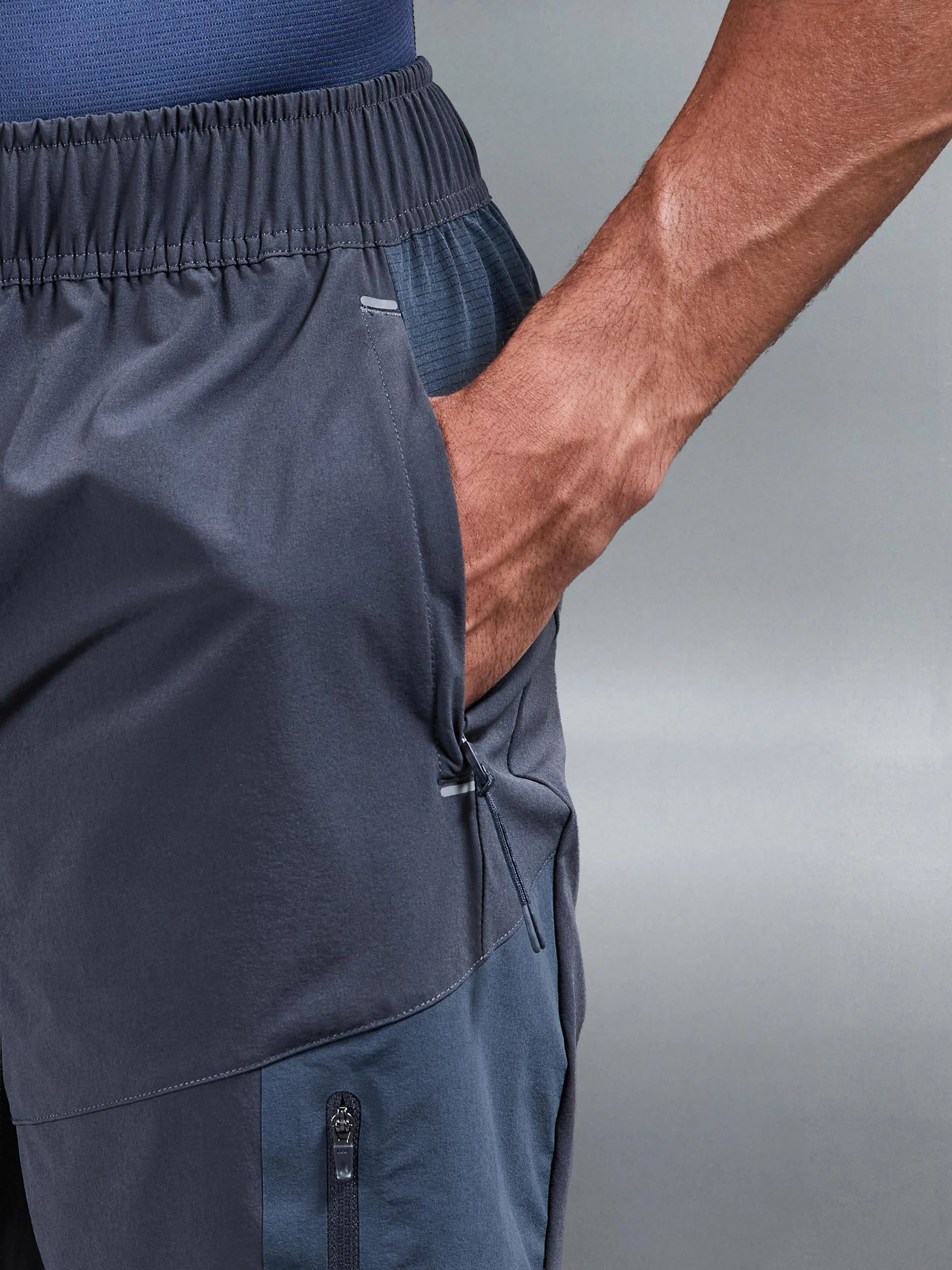 Utility Trail Cargo Short in Slate Blue - Image 6